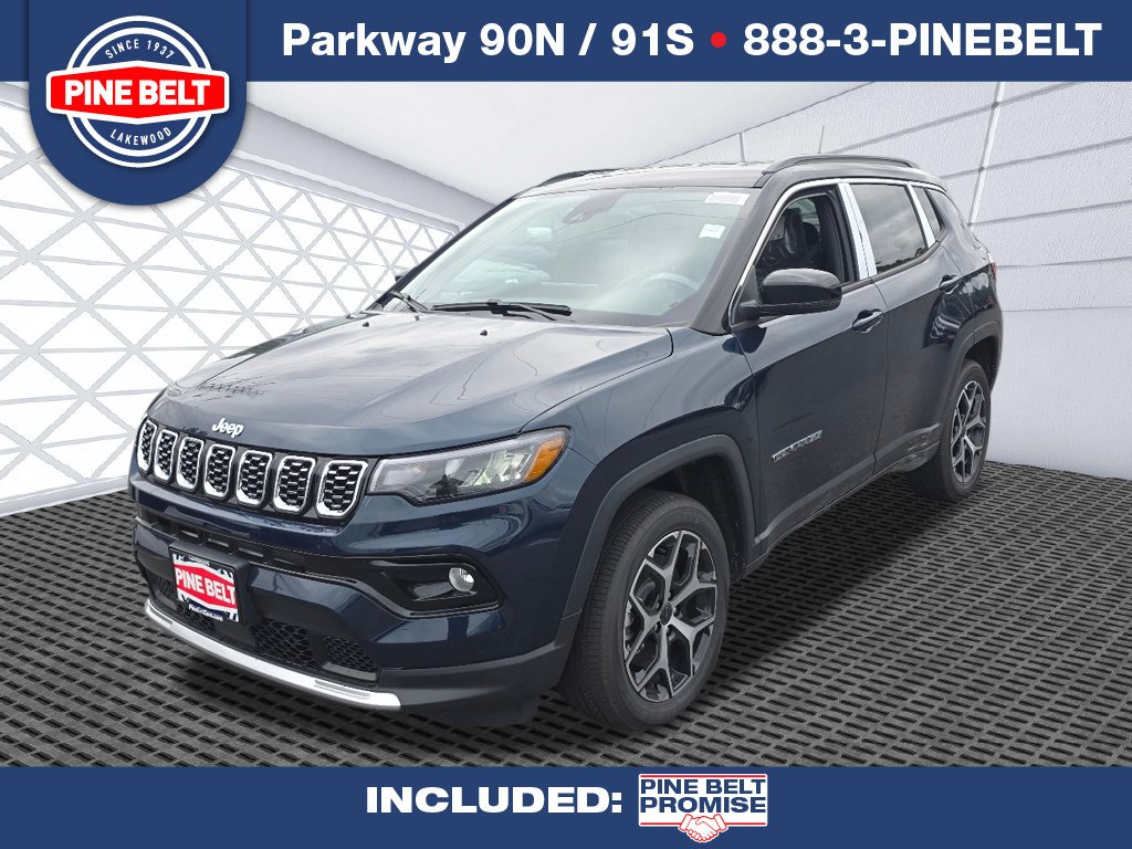 New 2026 Fathom Blue Pearl-Coat Exterior Paint Jeep Limited image 1