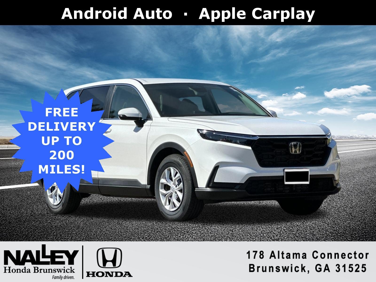 New 2026 Platinum White Pearl Honda LX image 1