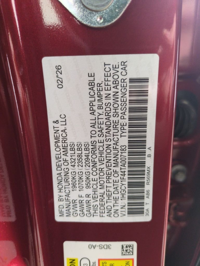 2026 Honda Accord SE - Photo 29