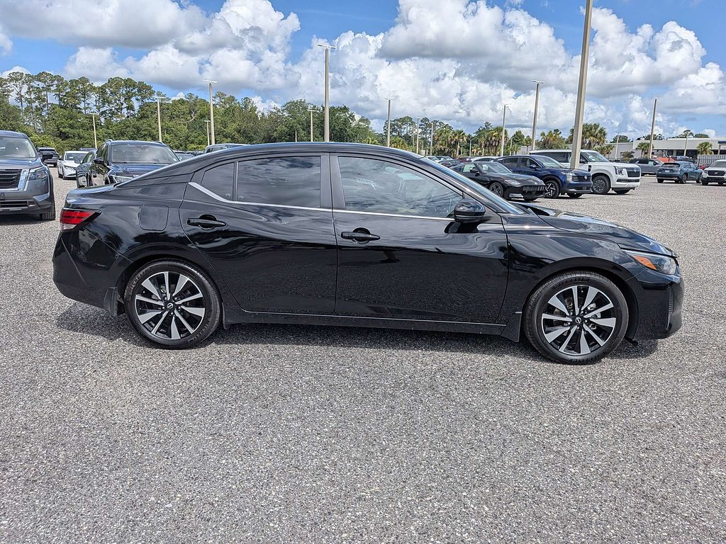 Used 2025 Super Black Nissan SV image 2