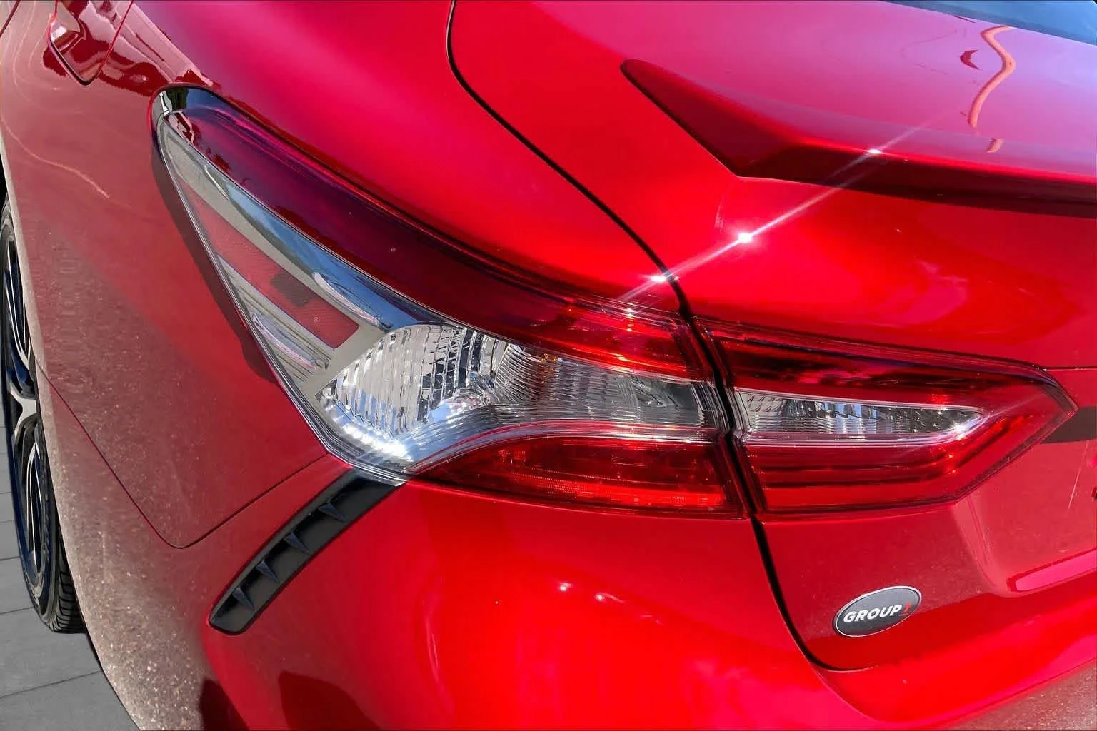 Certified Used 2019 Supersonic Red Toyota SE image 56