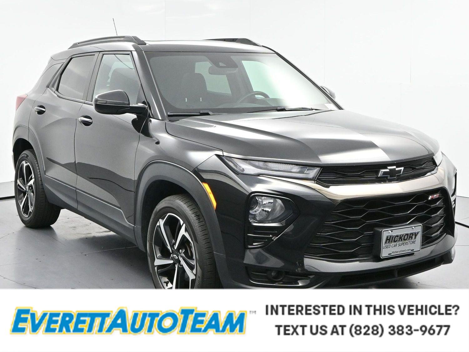 Used 2022 Mosaic Black Metallic Chevrolet RS image 1