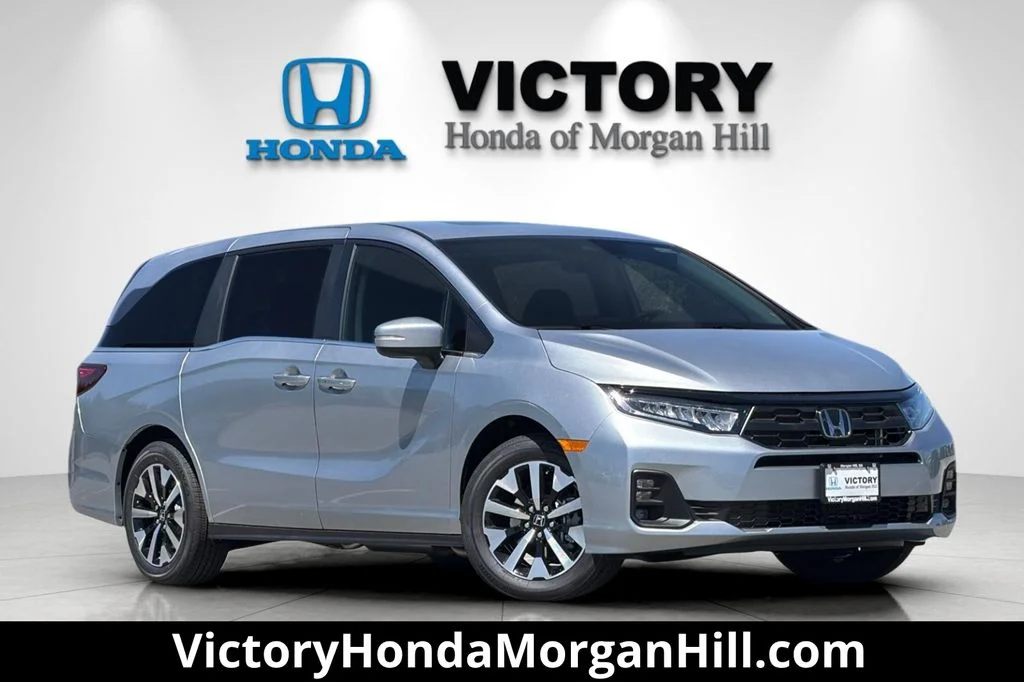 New 2026 Solar Silver Metallic Honda EX-L image 1