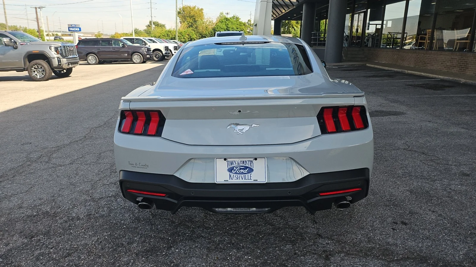 New 2026 Avalanche Gray Ford EcoBoost Premium image 4