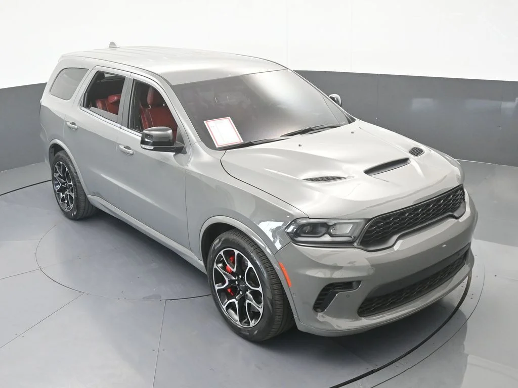Used 2021 Destroyer Gray Clearcoat Dodge SRT Hellcat image 59