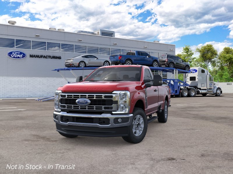 New 2026 Ruby Red Metallic Tinted Clearcoat Ford XLT image 3