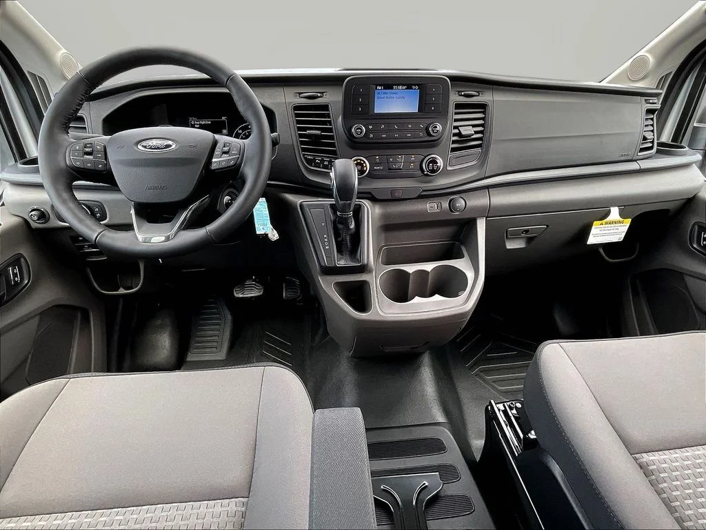 New 2025 Oxford White Ford Passenger Van XL image 5
