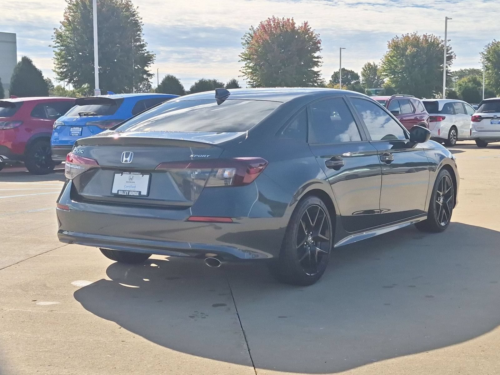 Certified Used 2025 Meteorite Gray Metallic Honda Sport Sedan image 7