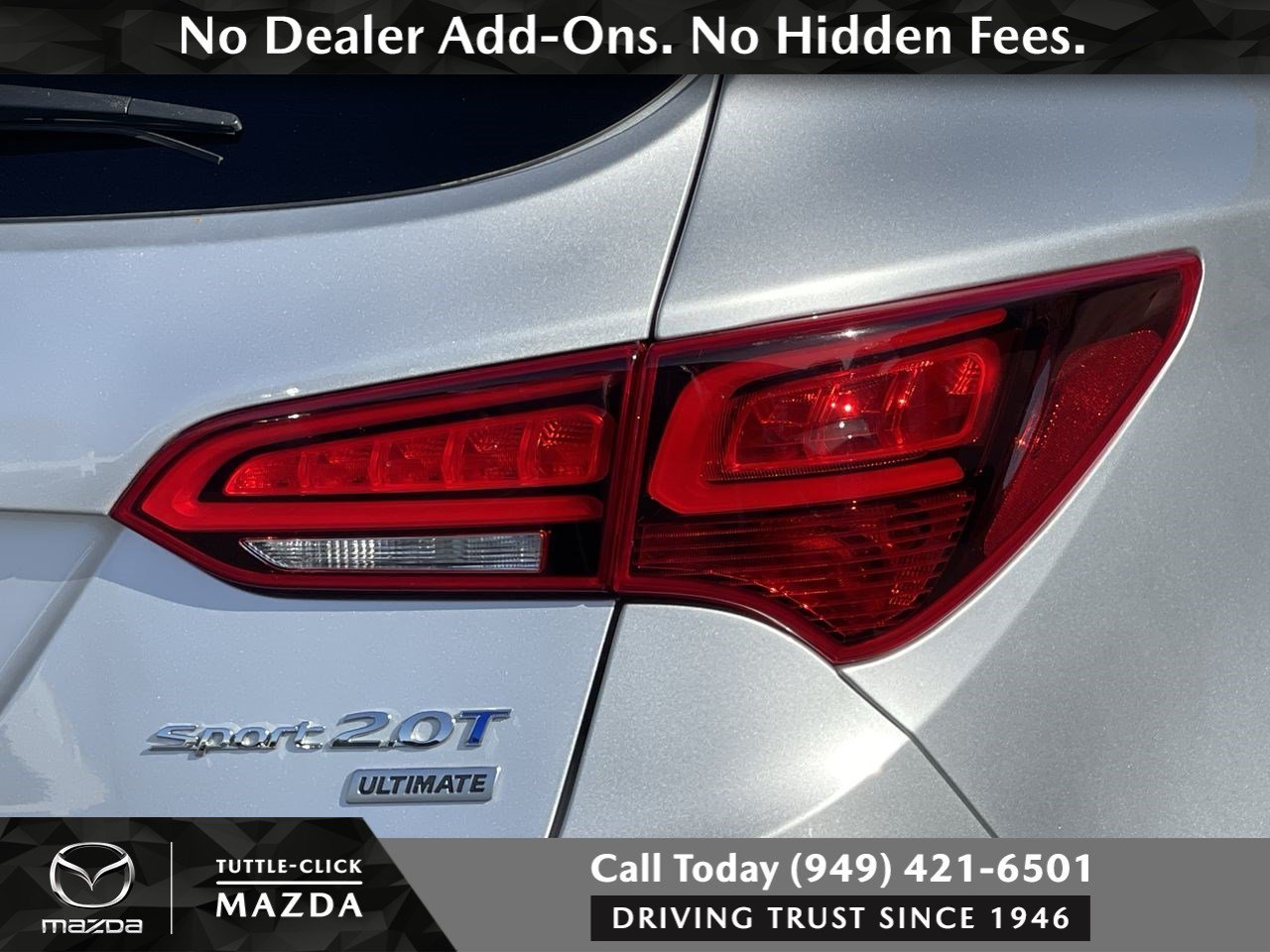 Used 2018 Sparkling Silver Hyundai 2.0T Ultimate image 9