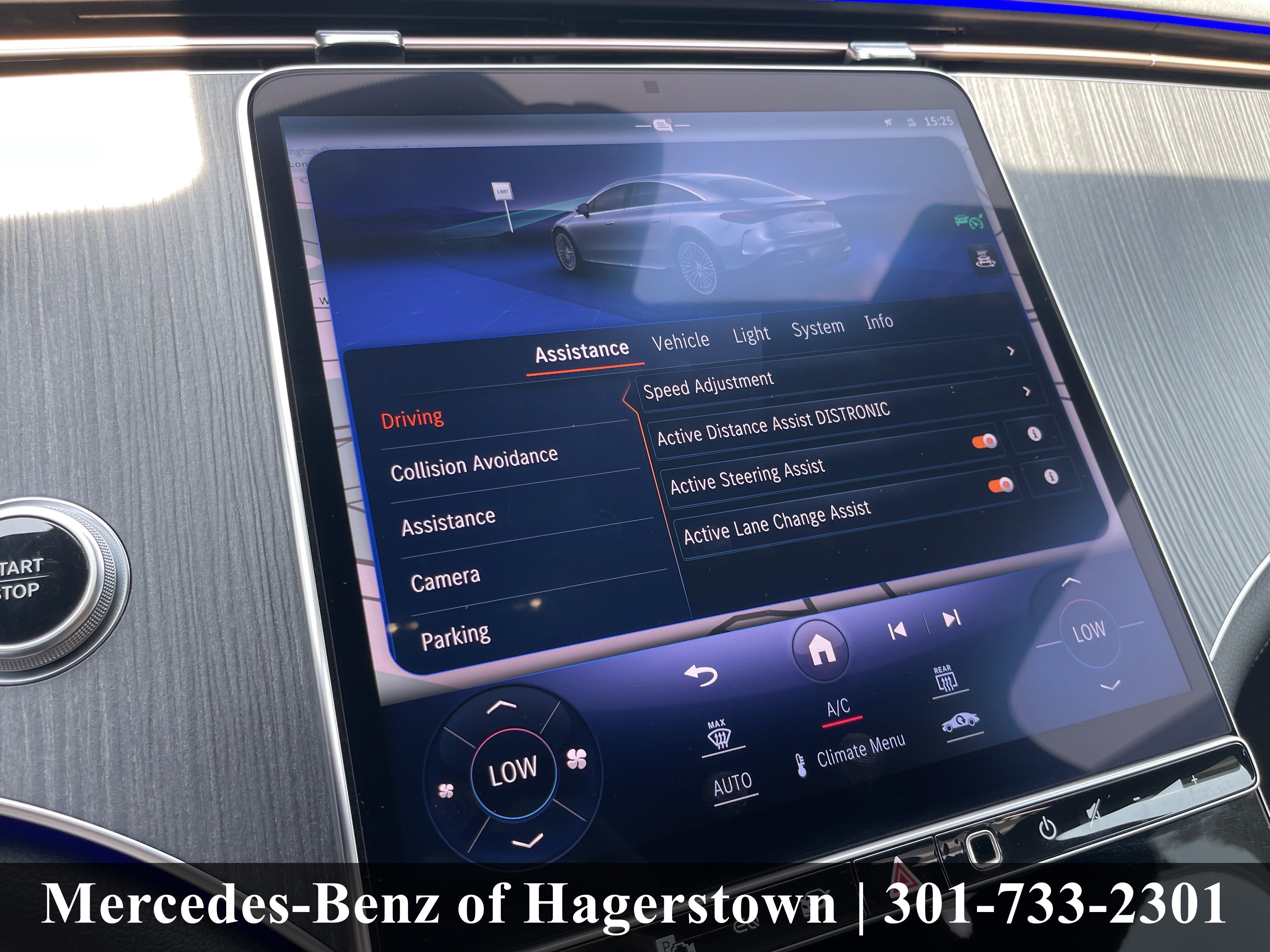 Certified Used 2023 Obsidian Black Metallic Mercedes-Benz EQS 450 4MATIC® Sedan image 11