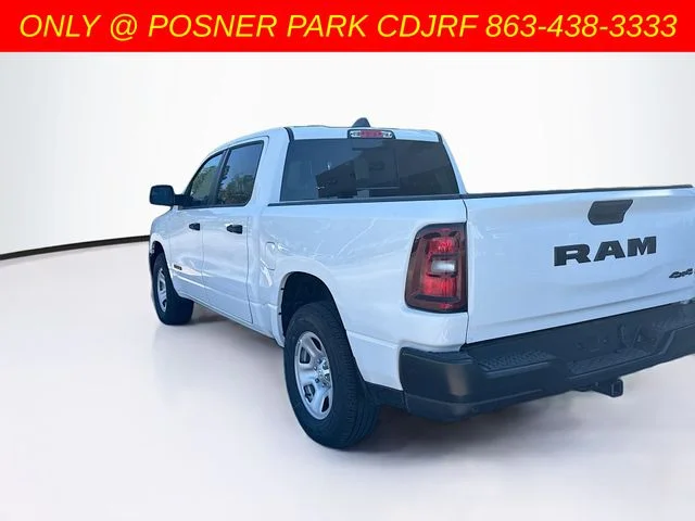 New 2026 Bright White Clear-Coat Exterior Paint RAM TRADESMAN image 7