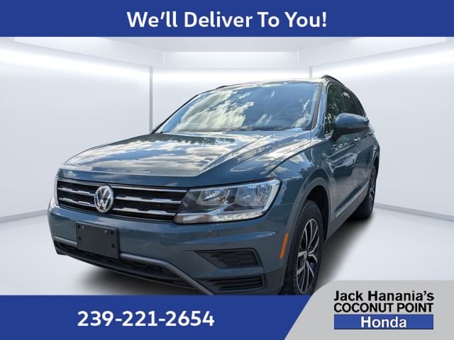 Used 2021 Blue Volkswagen 2.0T SE image 7