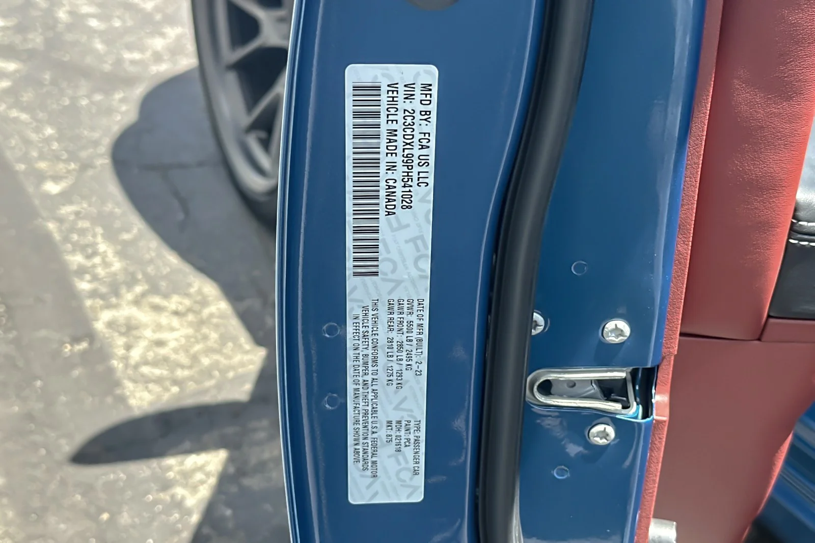 Used 2023 Frostbite Dodge SRT Hellcat Redeye Wide Jailbreak image 27