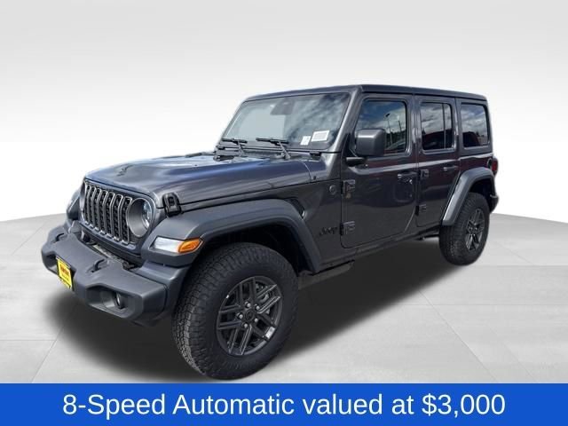 New 2026 Granite Crystal Metallic Clear-Coat Exterior Paint Jeep Sport S image 3