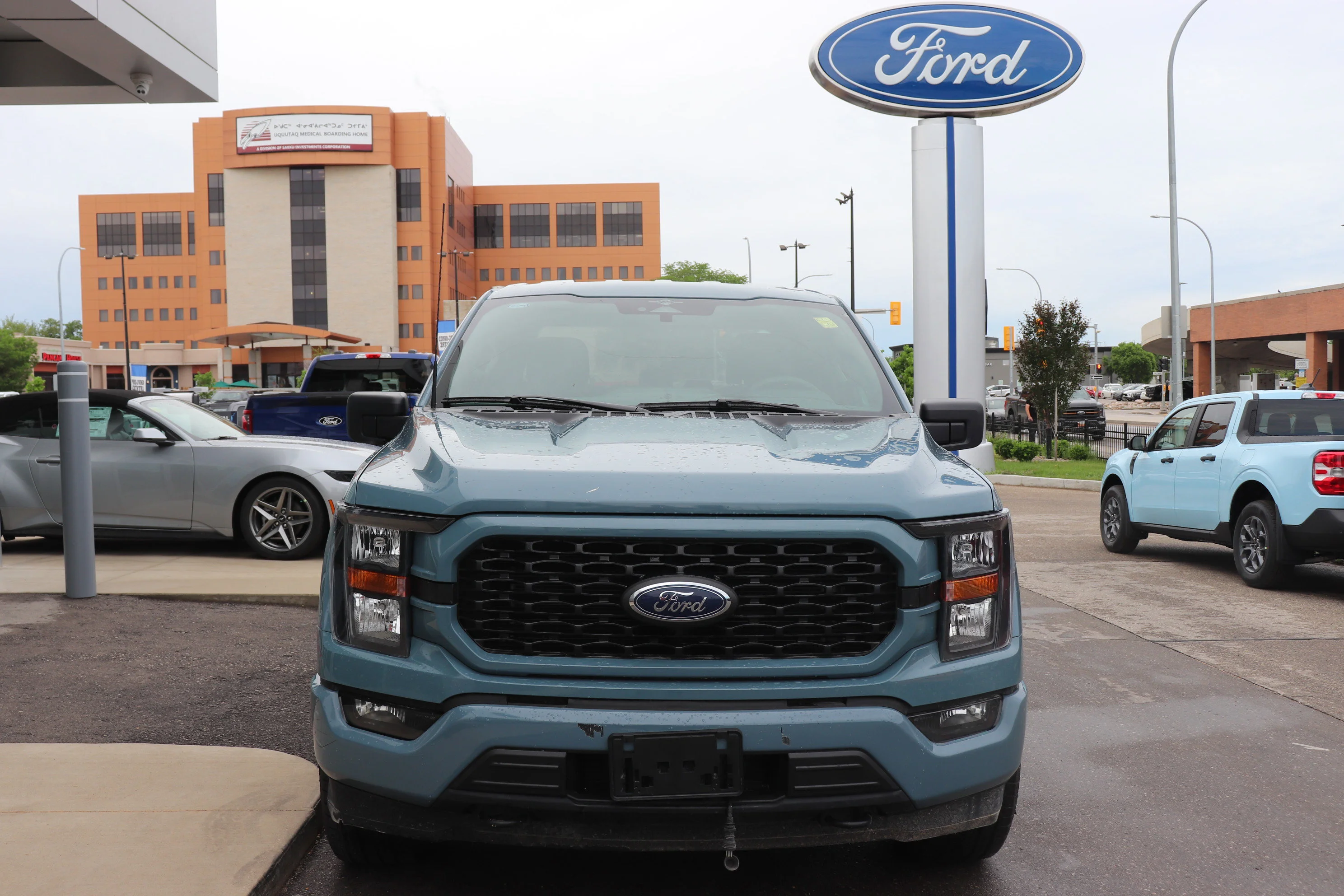 Certified Used 2023 Blue Ford XL 4WD SuperCrew 5.5