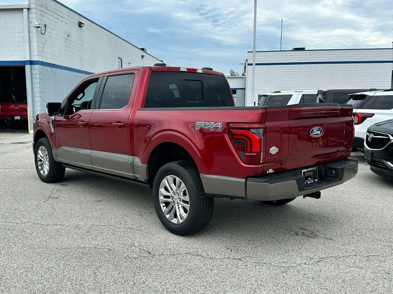 New 2026 Ruby Red Metallic Tinted Clearcoat Ford King Ranch 4WD SuperCrew 5.5