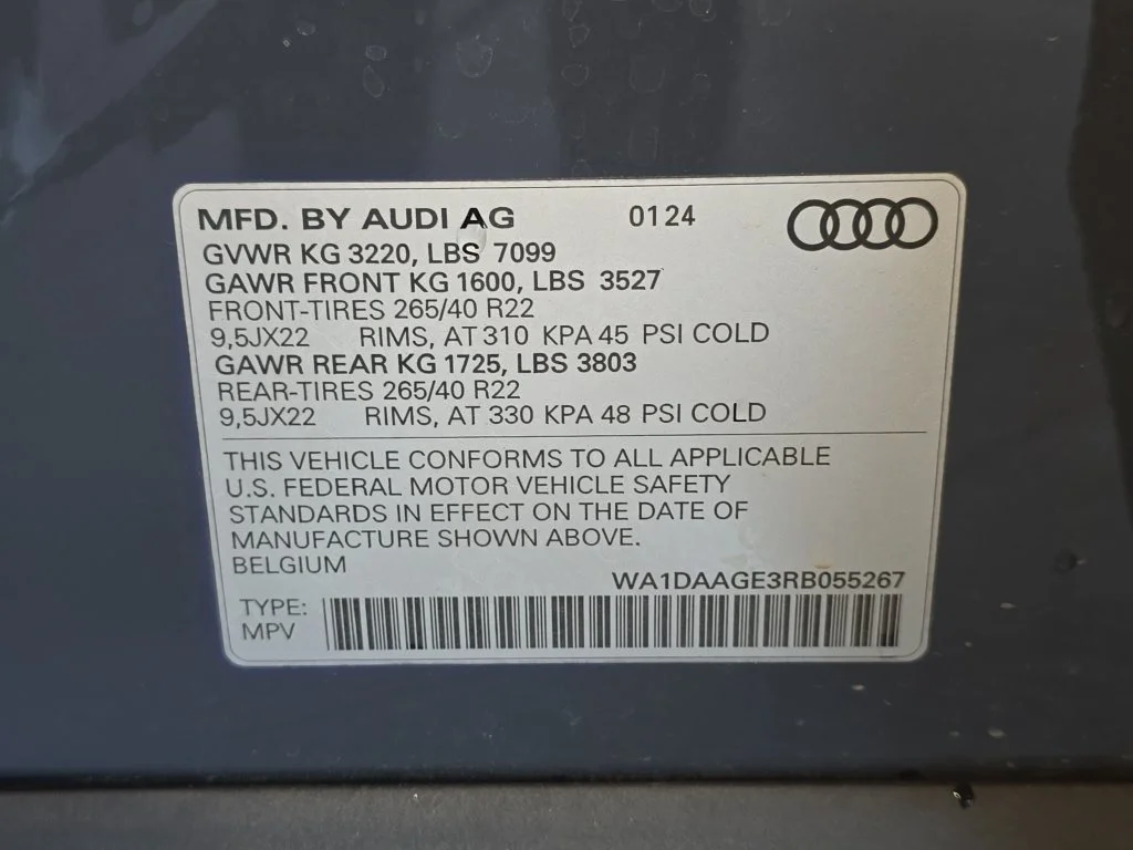 Used 2024 Gray Audi Prestige image 35