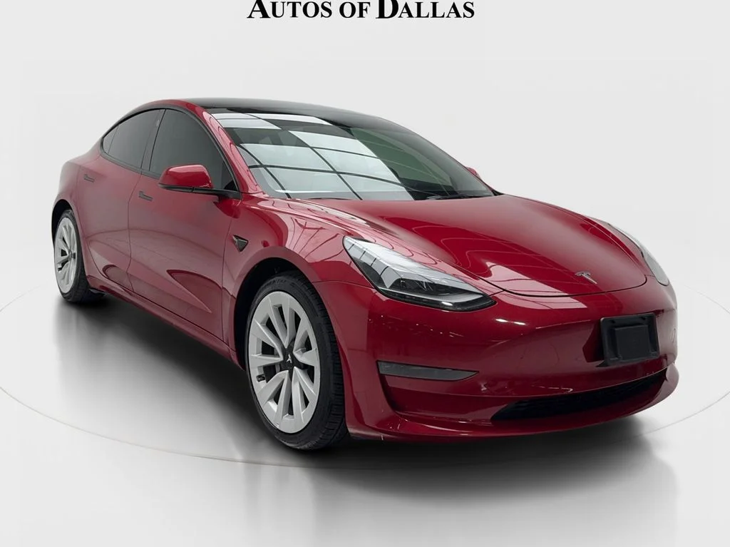 Used 2023 Tesla Model 3 Base with VIN 5YJ3E1EA2PF383313 for sale in Plano, TX