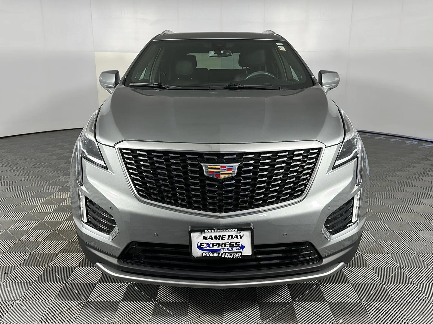 Used 2024 Argent Silver Metallic Cadillac AWD Premium Luxury image 2