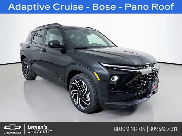 New 2026 Mosaic Black Metallic Chevrolet RS image 1