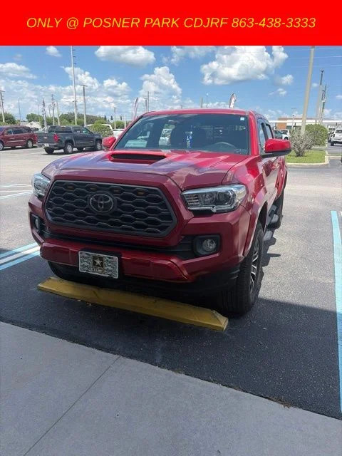 Used 2022 Red Toyota TRD Sport image 2