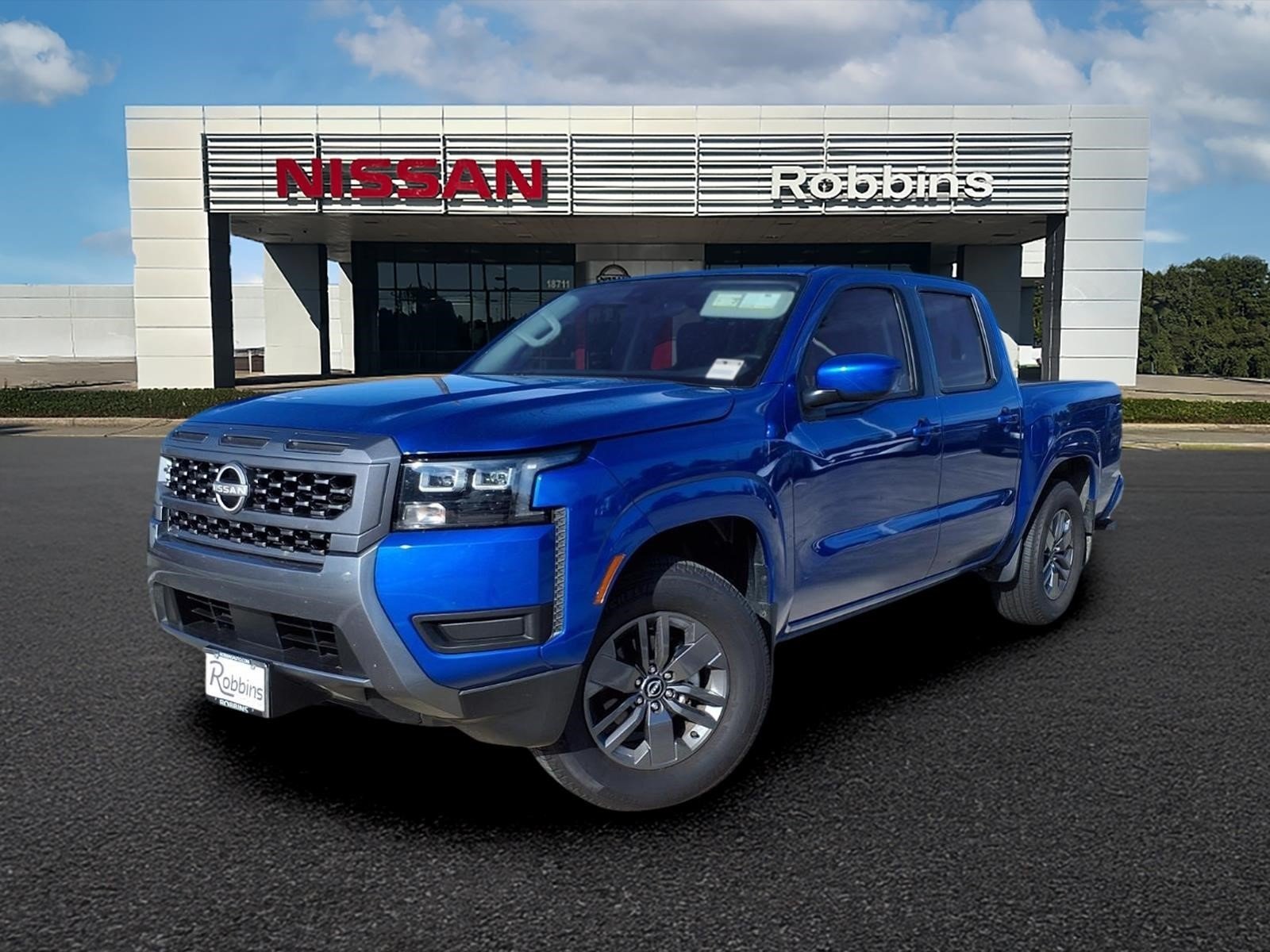 2026 Nissan Frontier SV Blue at Robbins Nissan