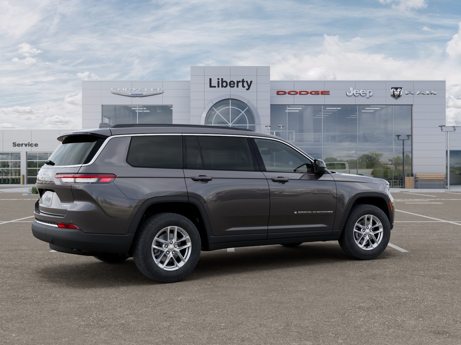 New 2026 Baltic Gray Metallic Clear-Coat Exterior Paint Jeep Laredo X image 7