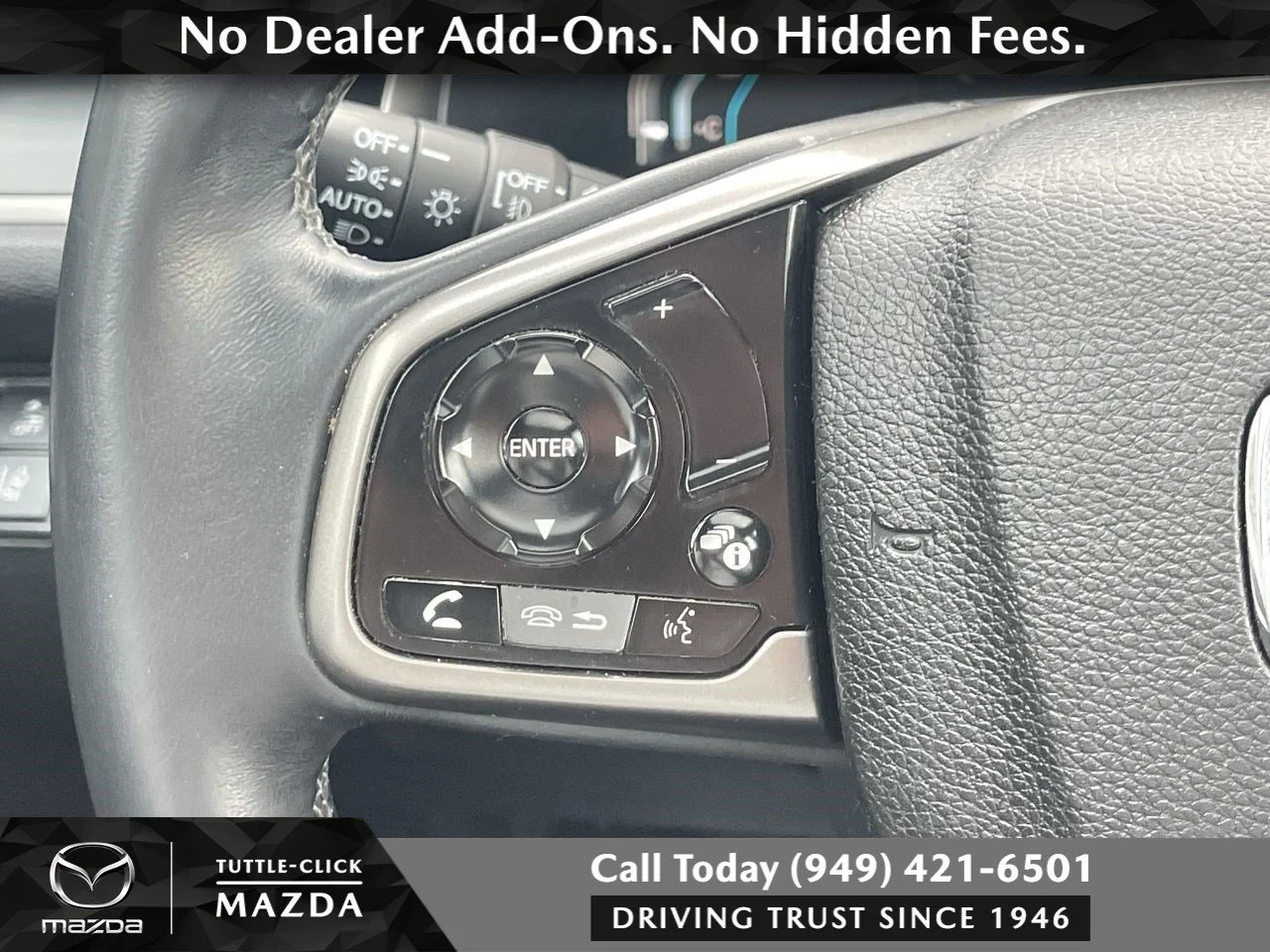 Used 2020 Blue Honda EX image 36