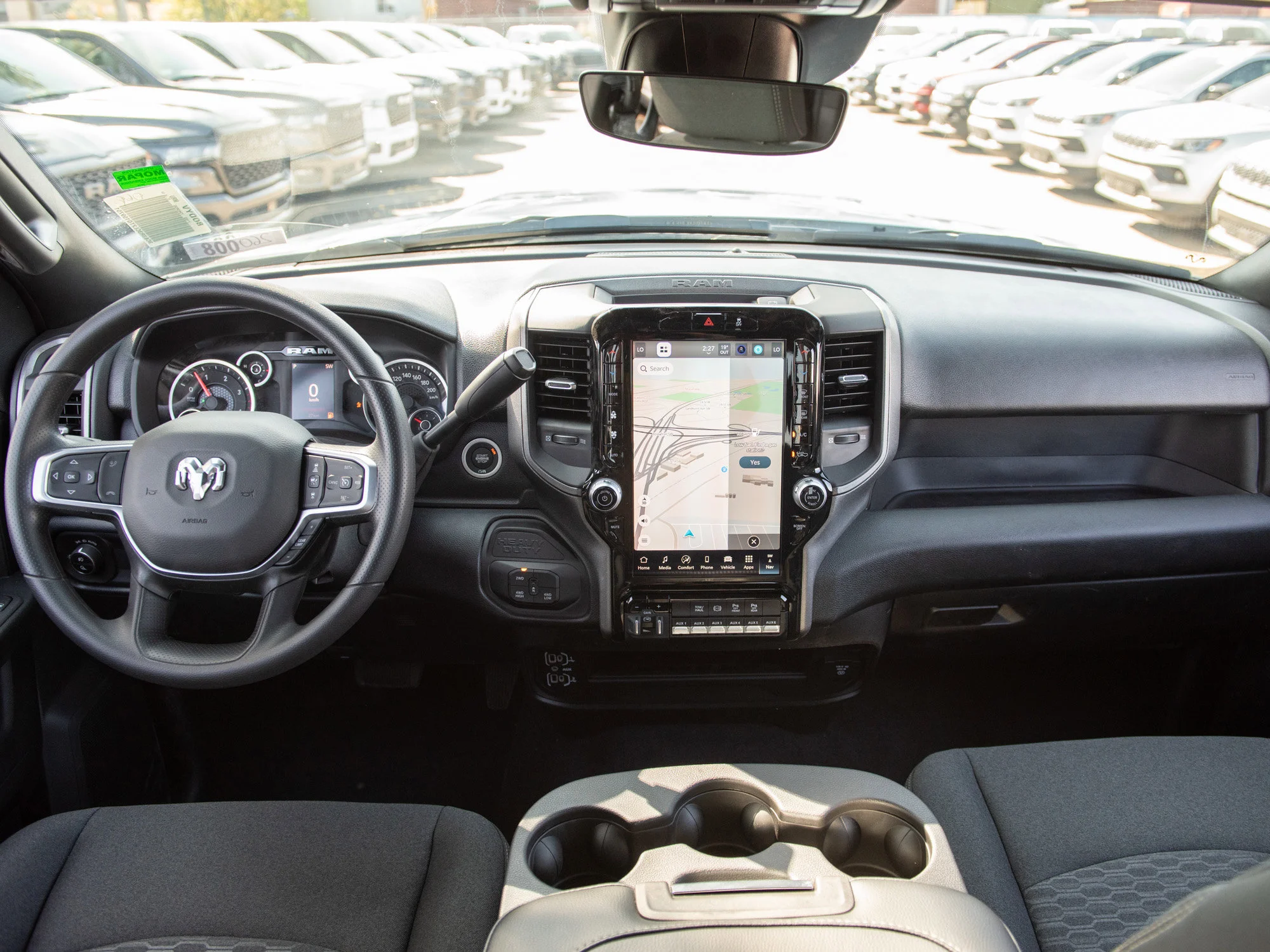 New 2026 White RAM Tradesman*, 12 Inch Screen, Apple CarPlay, 5th Wheel Prep image 11