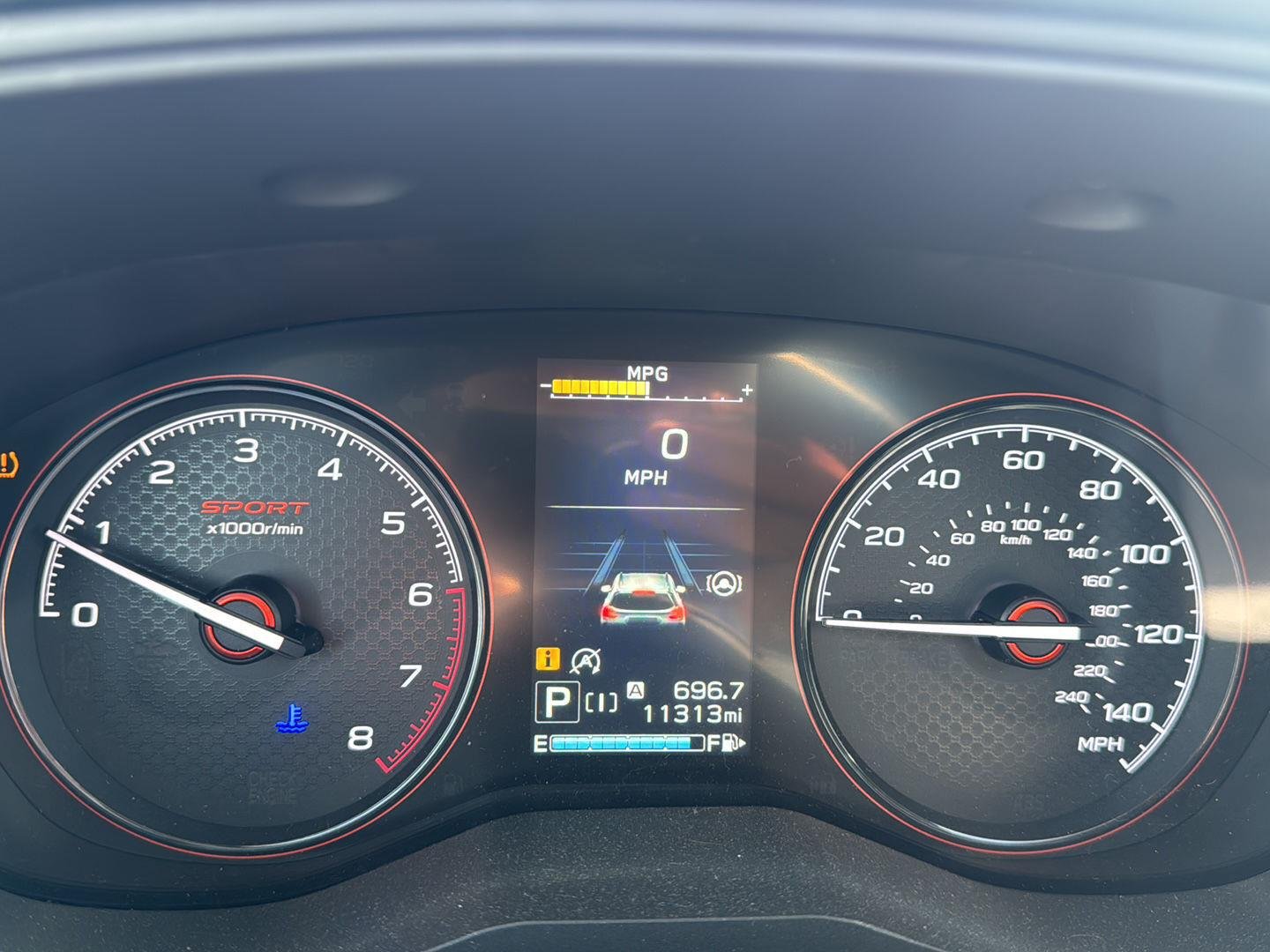 Used 2024 Crystal White Pearl Subaru Sport image 7