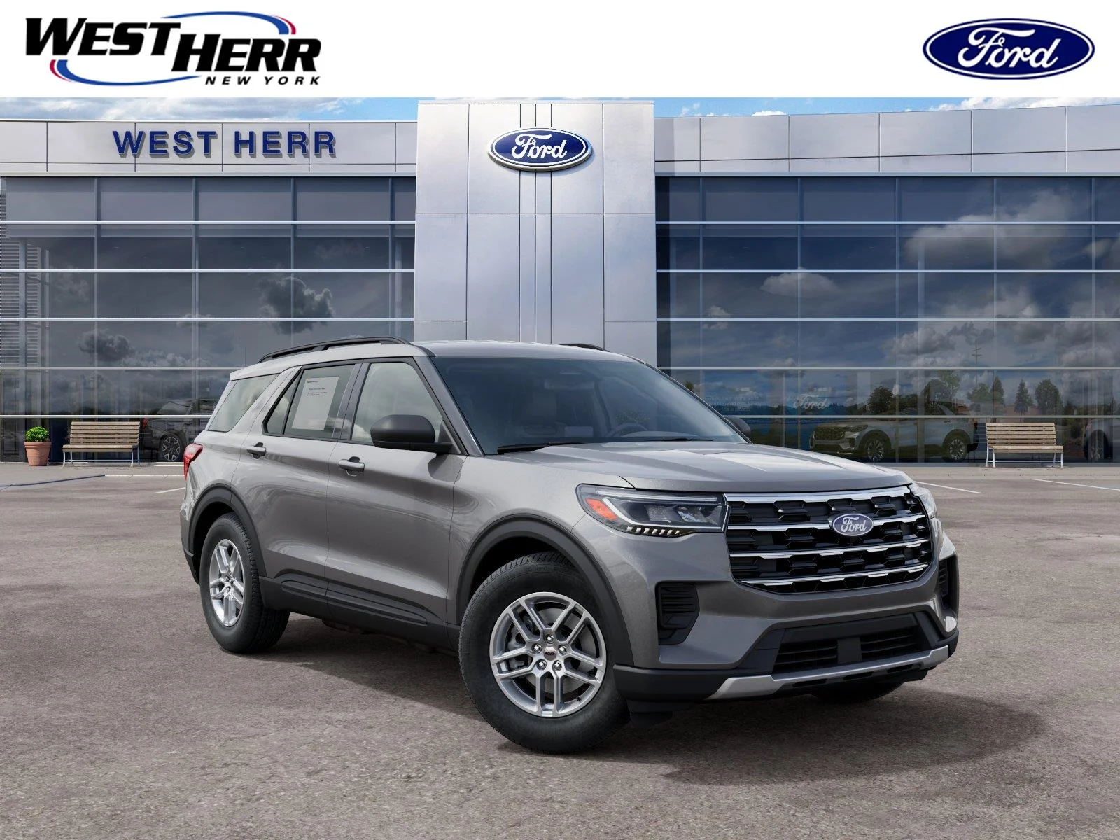 New 2027 Carbonized Gray Metallic Ford Active image 1