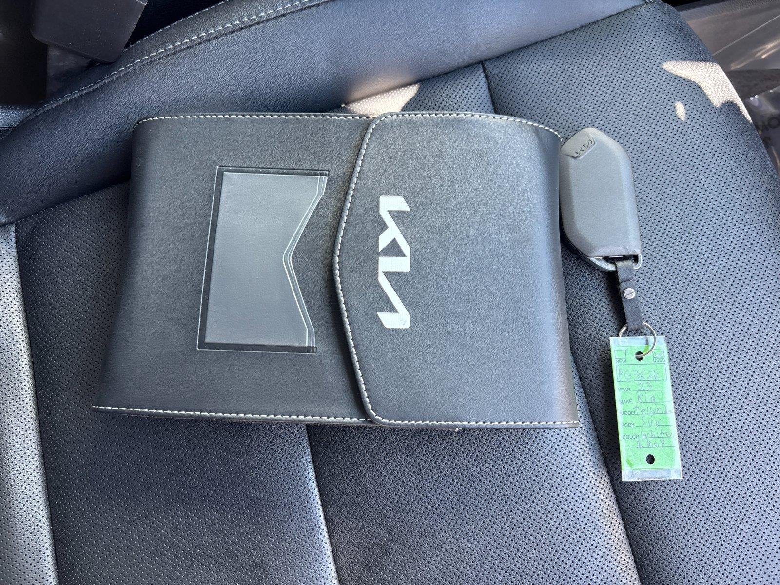 Used 2023 Glacial White Pearl Kia S image 42