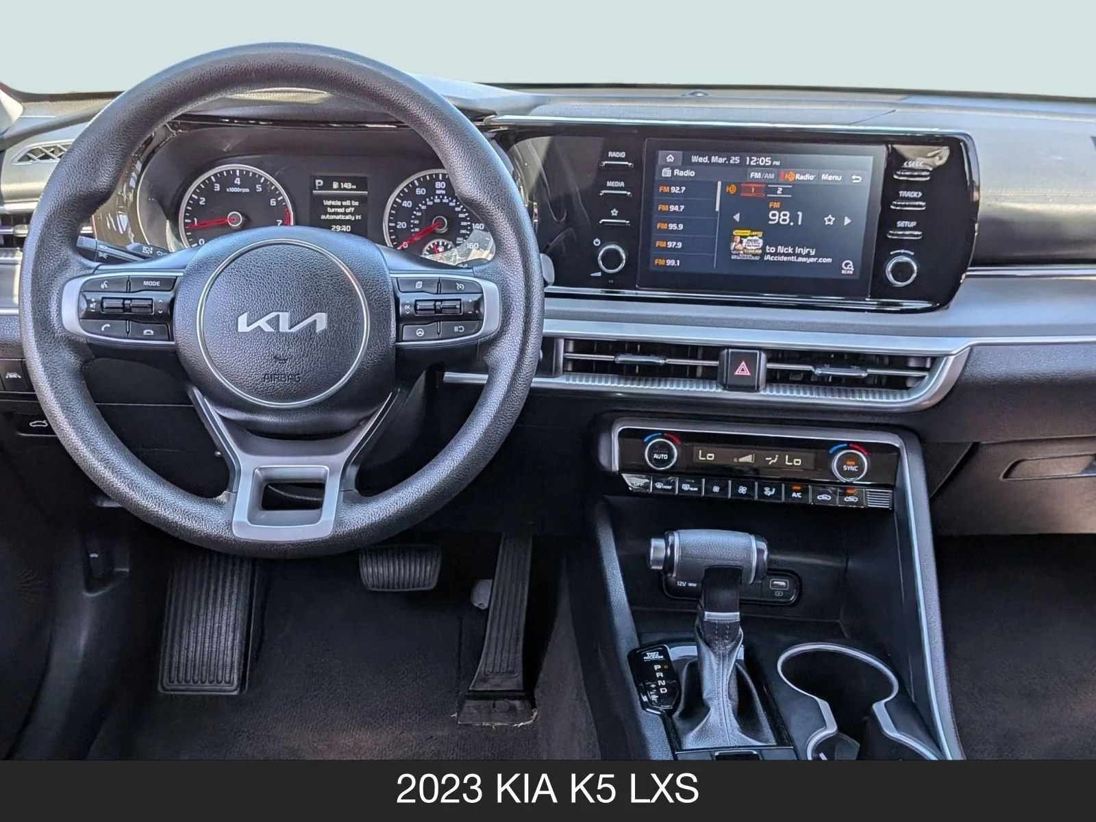 Used 2023 Ebony Black Kia LXS image 13