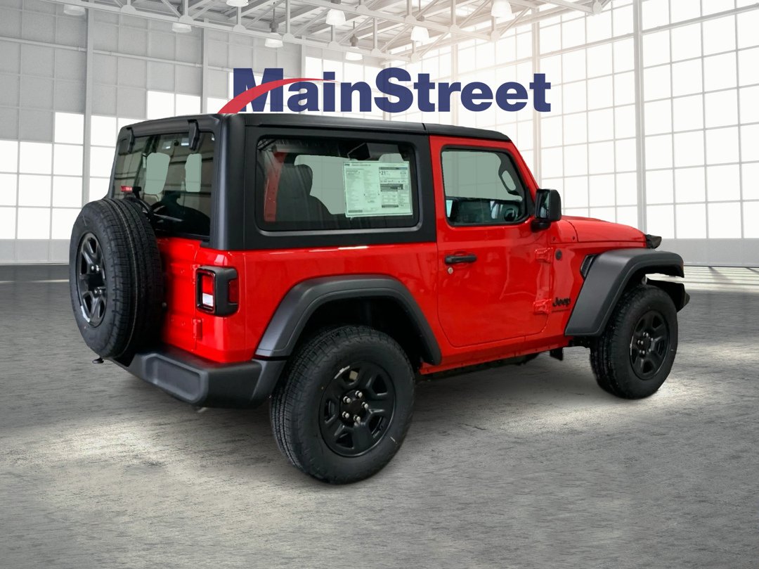 New 2026 Firecracker Red Clear-Coat Exterior Paint Jeep Sport image 5