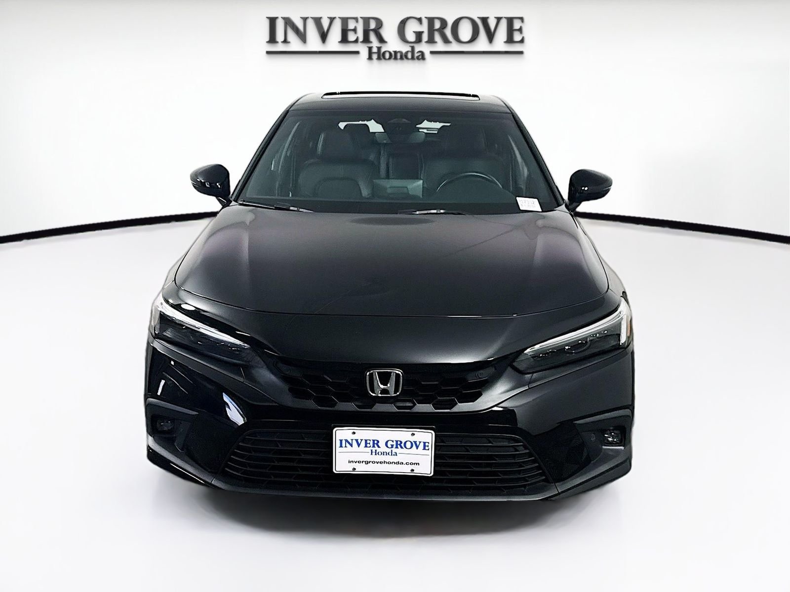 Certified 2023 Honda Civic Hatchback Sport Touring with VIN 19XFL1H80PE003287 for sale in Inver Grove Heights, Minnesota