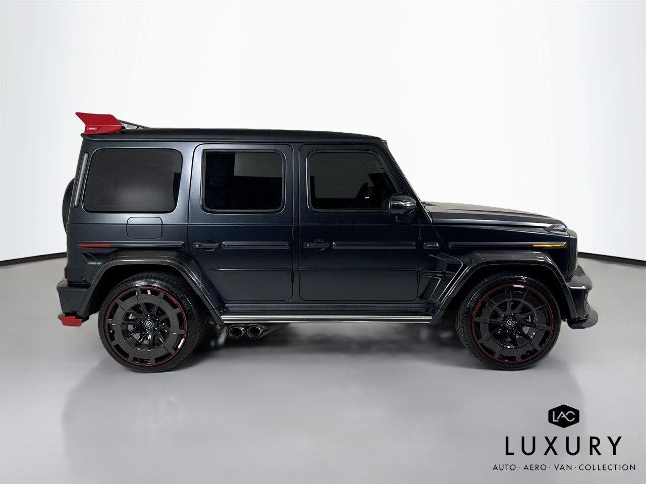 Used 2023 MANUFAKTUR Night Black Magno Mercedes-Benz AMG® G 63 | Brabus Widebody | Matte Black image 4