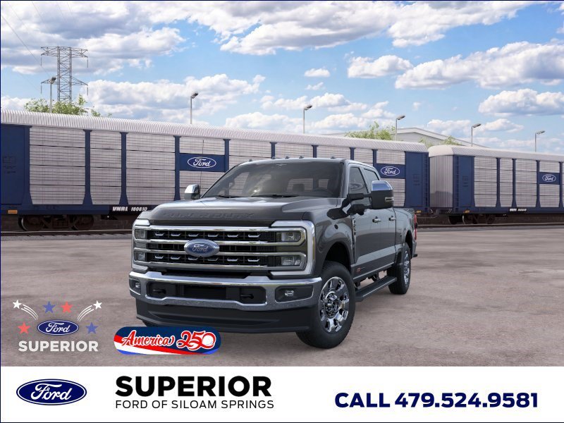 New 2026 Agate Black Metallic Ford LARIAT 4WD image 2