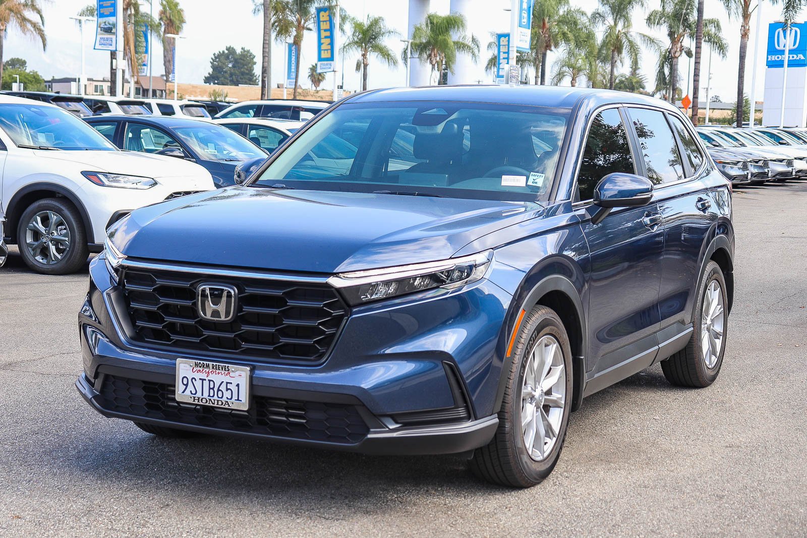 Certified Used 2025 Blue Honda LX image 4