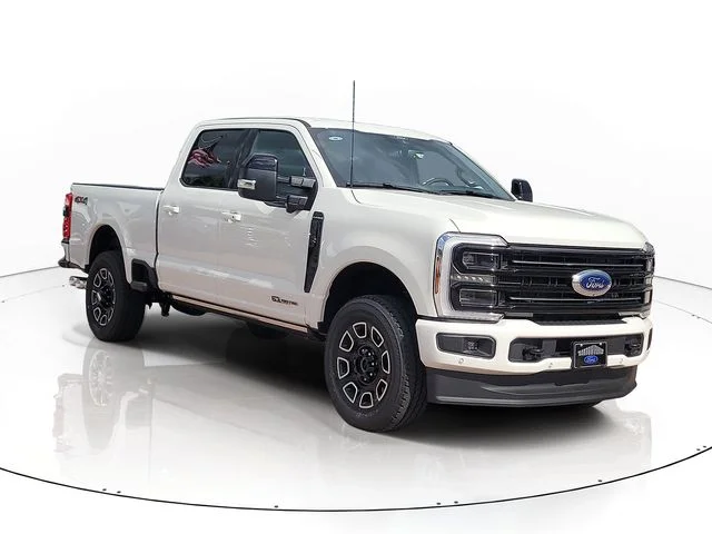 New 2026 White Metallic Ford Platinum image 3