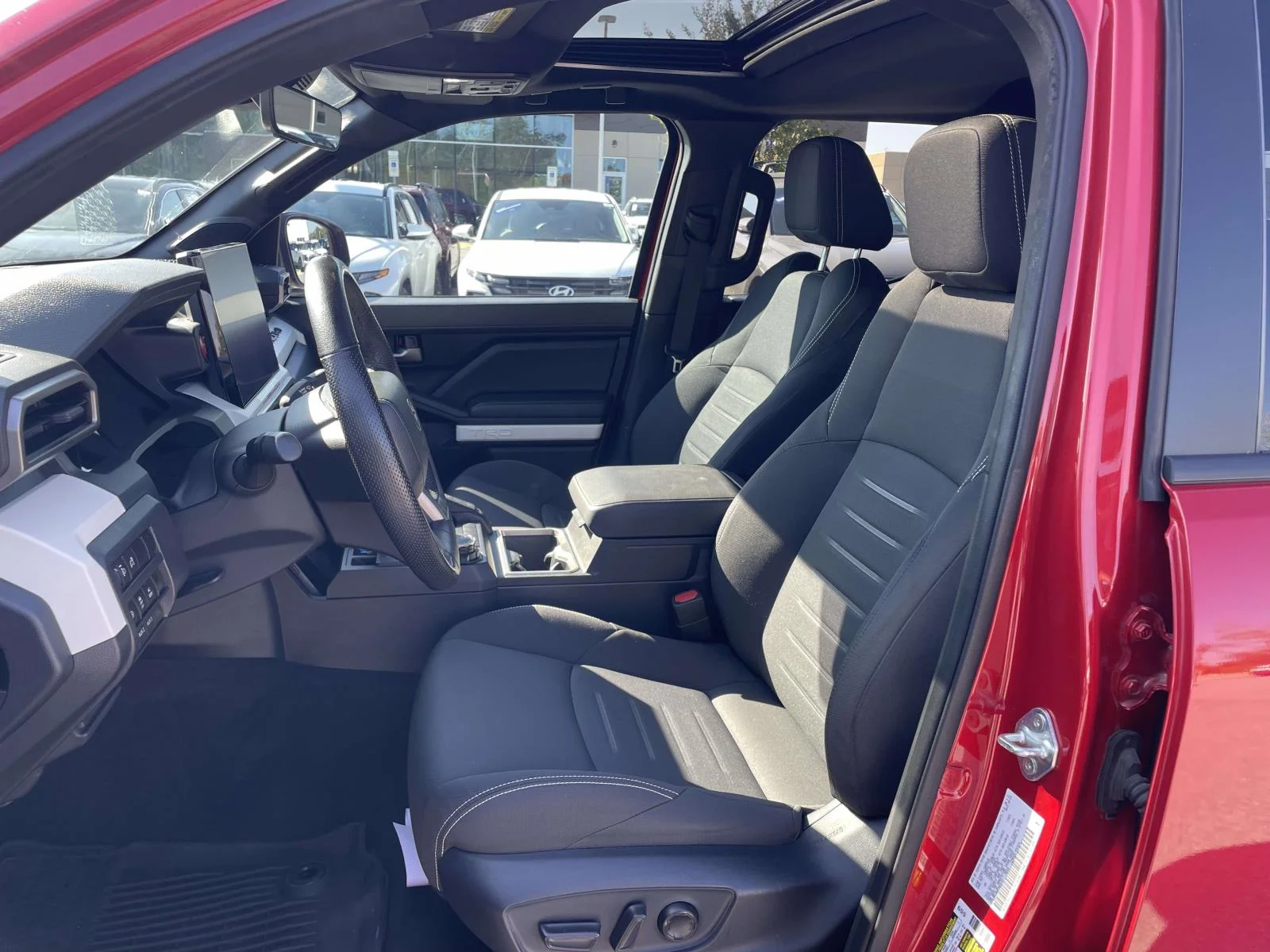 Used 2024 Supersonic Red Toyota TRD Sport image 8