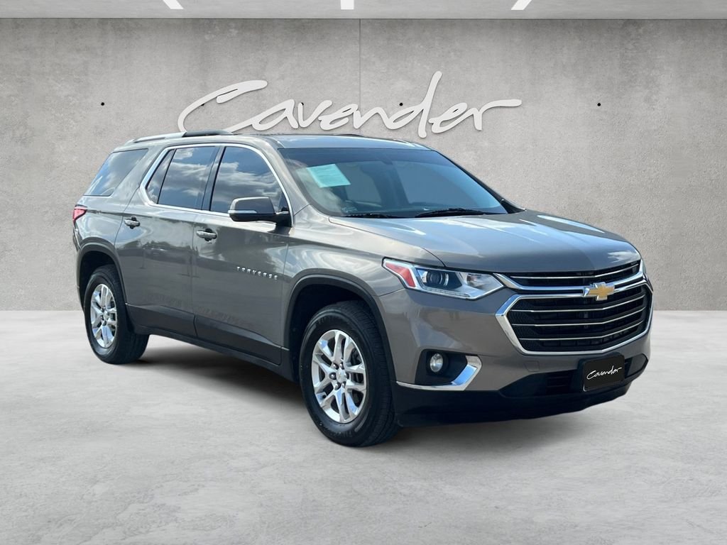 Used 2018 Chevrolet Traverse 1LT with VIN 1GNERGKW7JJ215125 for sale in San Marcos, TX
