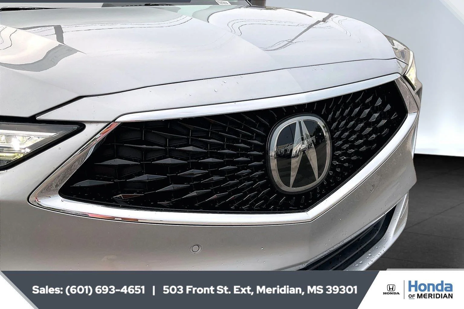 Used 2023 Lunar Silver Metallic Acura w/Tech image 22