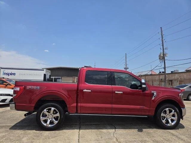 Used 2023 Rapid Red Metallic Tinted Clearcoat Ford King Ranch image 6