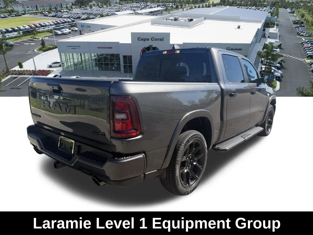 New 2026 Granite Crystal Metallic Clear-Coat Exterior Paint RAM Laramie image 4