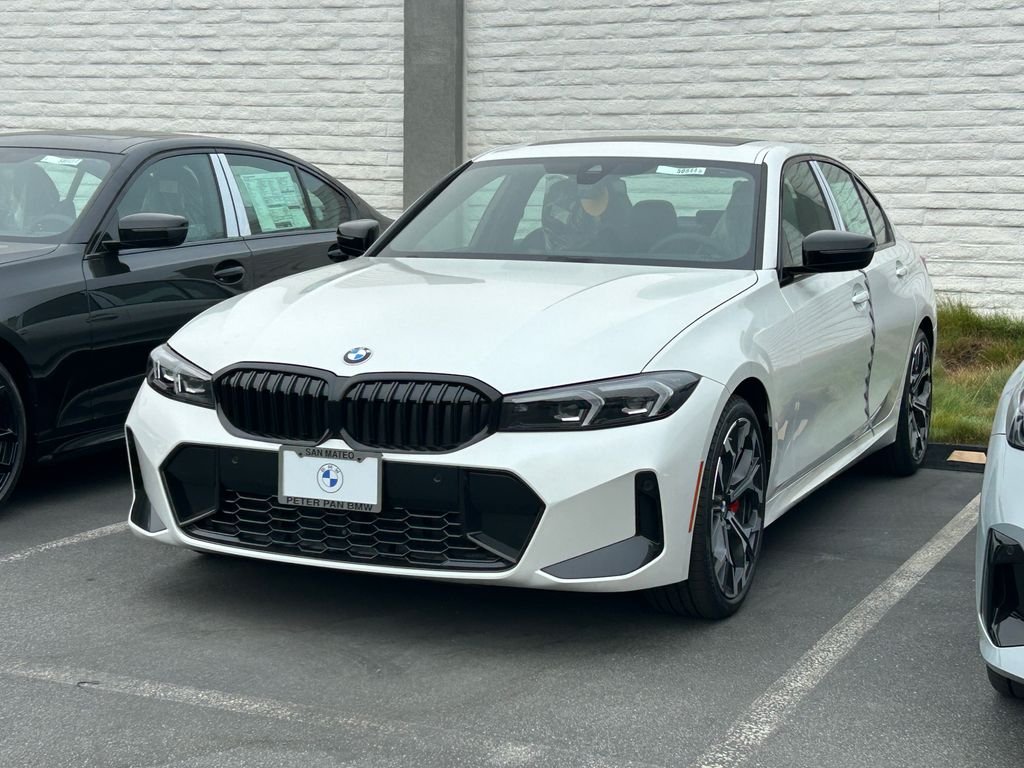 New 2026 Mineral White Metallic BMW 330i image 2