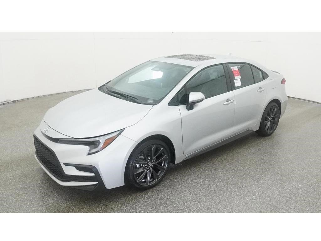 New 2026 Classic Silver Metallic Toyota XSE image 1