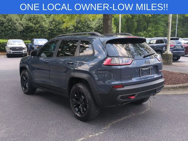 Used 2019 Blue Jeep Trailhawk image 3
