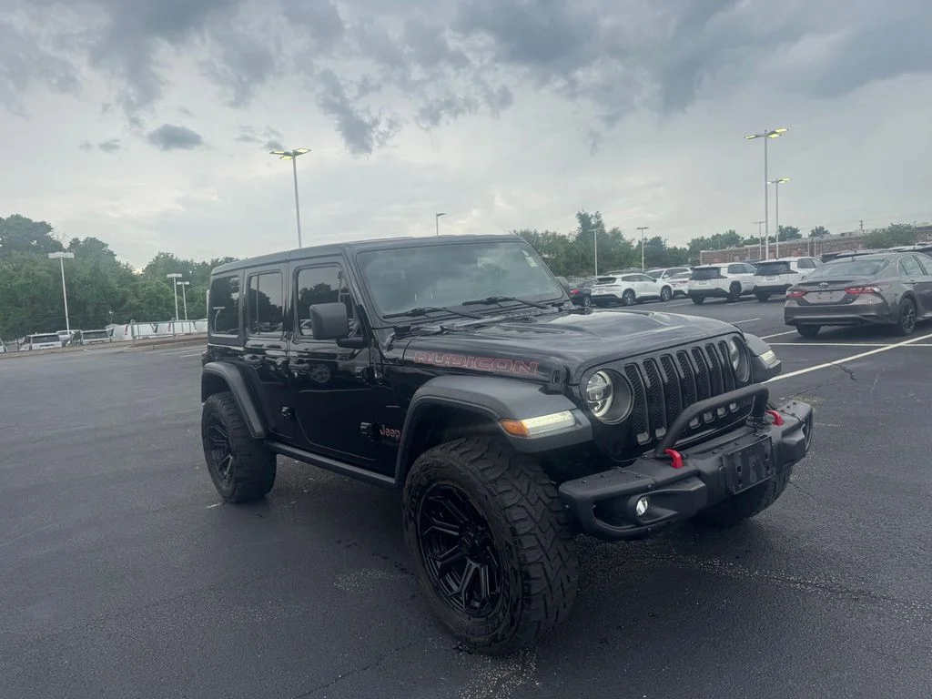 Used 2018 Black Jeep Unlimited Rubicon image 14
