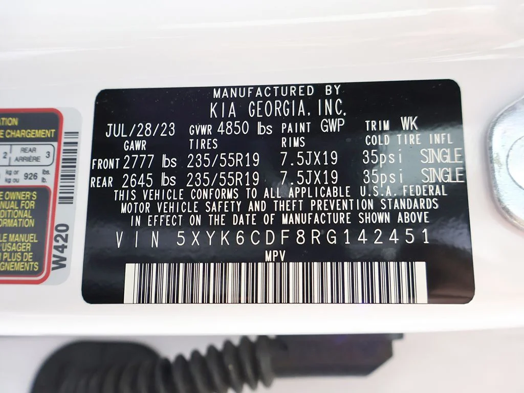 Certified Used 2024 White Kia X-Line image 52