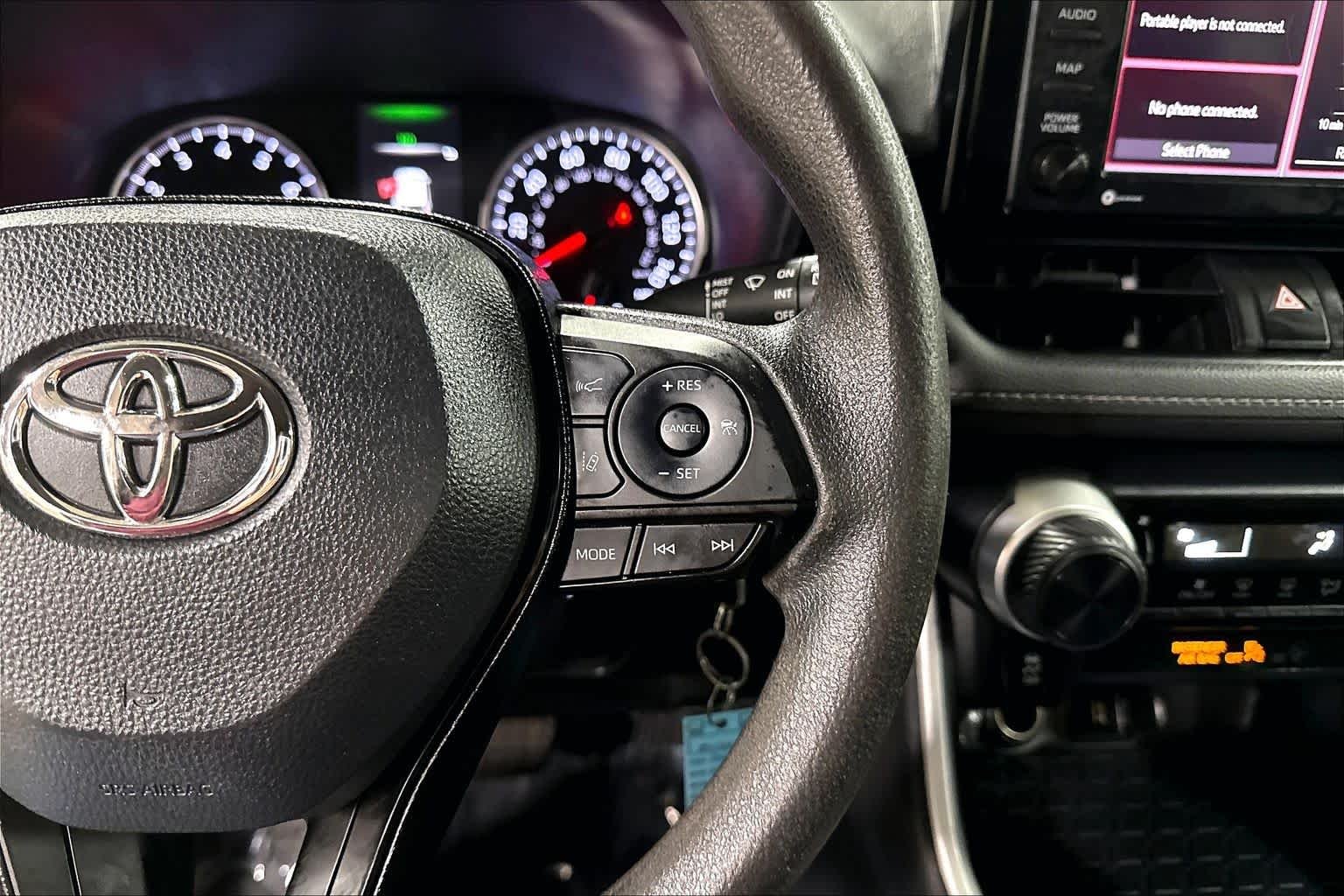 Used 2021 Silver Sky Metallic Toyota LE image 24